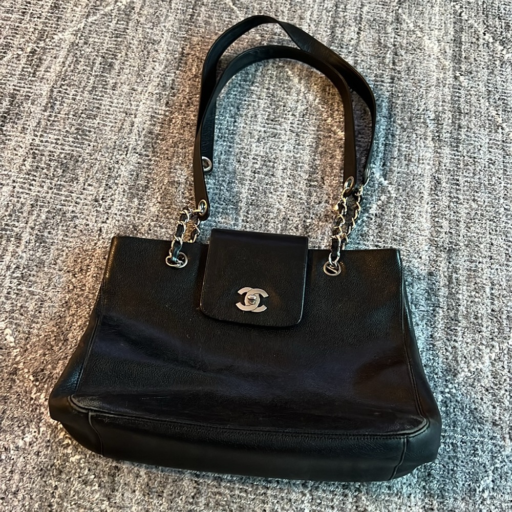 Chanel Caviar Leather Bag